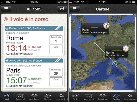 Volo+: traccia i voli in tutto il mondo ed ottieni informazioni approfondite su aeroporti e compagnie aeree direttamente da iPhone