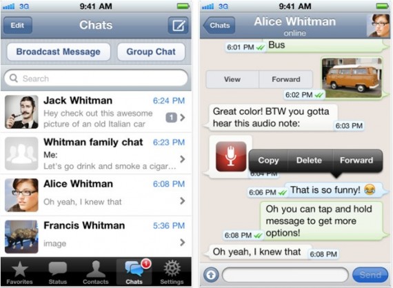 WhatsApp Messenger si aggiorna risolvendo i gravi bug della precedente versione
