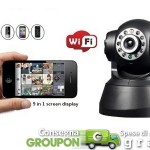 Su Groupon in offerta la telecamera di monitoraggio a distanza con rilevatore di movimento