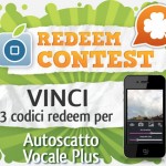 CONTEST: vinci 3 codici redeem per Autoscatto Vocale Plus [VINCITORI]