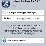 Ultrasn0w fixer consente di effettuare l’unlock delle vecchie baseband su iOS 5.1.1 – Cydia