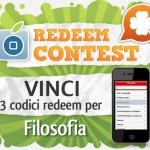 CONTEST: vinci 3 codici redeem per Filosofia [VINCITORI]