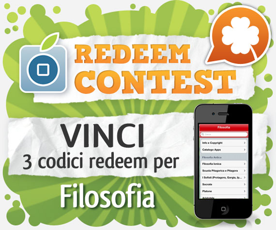 CONTEST: vinci 3 codici redeem per Filosofia [VINCITORI]