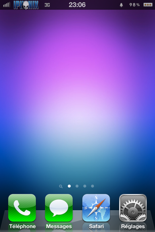 HomeSpringPage, aggiungi una nuova pagina vuota nella Home – Cydia
