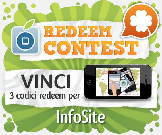 CONTEST: vinci 3 codici redeem per InfoSite [VINCITORI]