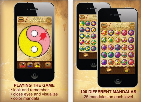 Mandala: memory trainer (Mandalas), concentrati e scegli i colori giusti