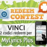 CONTEST: vinci 2 codici redeem per MyLyrics Plus [VINCITORI]