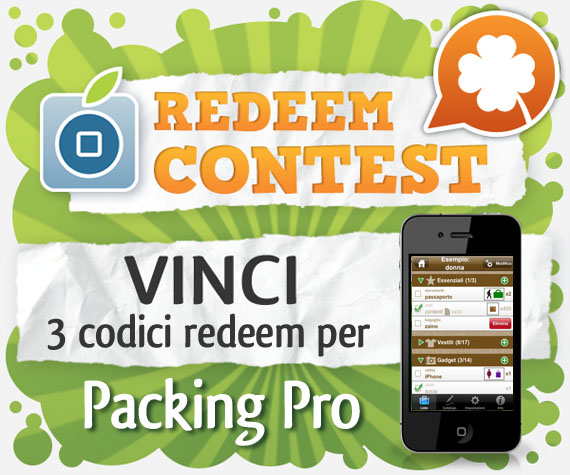 CONTEST: vinci 3 codici redeem per Packing Pro [VINCITORI]