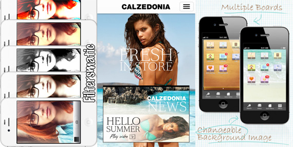 iPhoneItalia Quick Review: Filtersmatic, Calzedonia Official App e UniqBoard