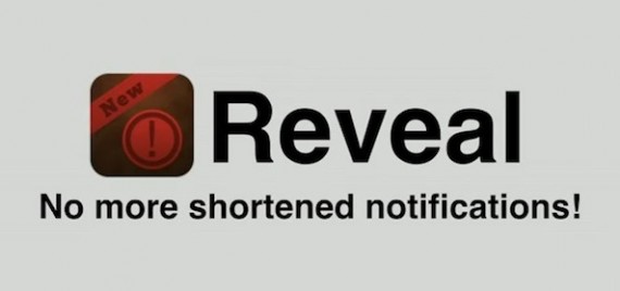 Reveal, il tweak che migliora la lettura delle notifiche, è ora disponibile per il download – Cydia