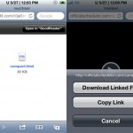 Safari Download Enabler, attiva il download dei files in Mobile Safari – Cydia