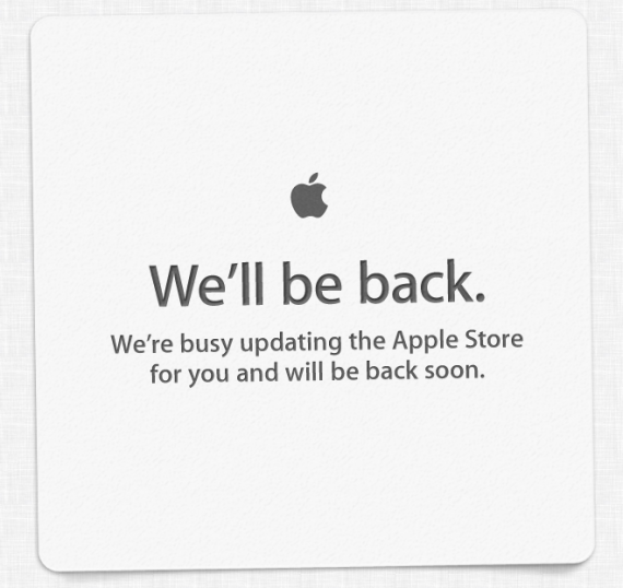 Gli Apple Online Store di tutto il mondo sono offline [AGGIORNATO]