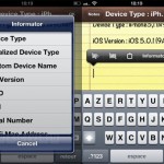 Informator for ActionMenu, tutte le informazioni e i seriali del tuo dispositivo a portata di tap – Cydia
