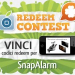 CONTEST: vinci 3 codici redeem per SnapAlarm [VINCITORI]