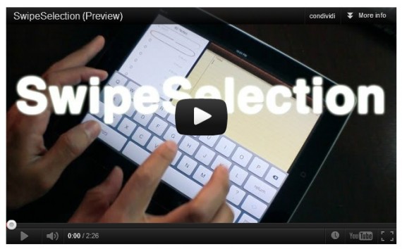 SwipeSelection, l’editing intelligente e funzionale arriva su iPhone – Cydia