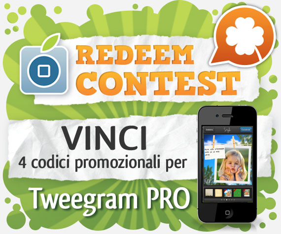 CONTEST: vinci 4 codici per attivare gratuitamente la versione PRO di Tweegram [VINCITORI]