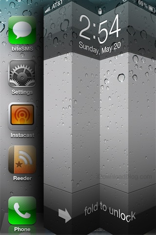 Unfold, il tweak che implementa il “Fold To Unlock” su iPhone, è ora disponibile per il download – Cydia
