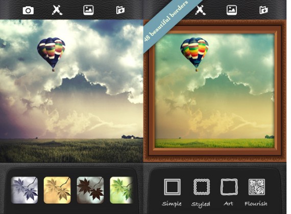 Instantframe, applicate una serie di filtri e cornici alle vostre immagini in stile Instagram