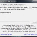 Disponibile Absinthe 2.0: arriva il jailbreak untethered di iOS 5.1.1 per tutti i dispositivi! [AGGIORNATO x2]