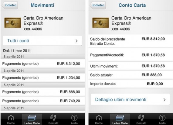 Amex, l’applicazione ufficiale di American Express arriva su App Store
