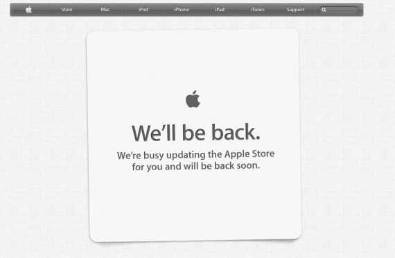 Apple Store off line: novità o semplice manutenzione? [AGGIORNATO X2]