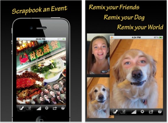 FreezePaint, una splendida app per creare collage di foto dalla fotocamera dell’iPhone