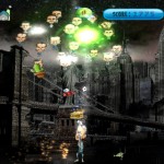 Gene Gnocchi nel gioco “Gnok Invaders”