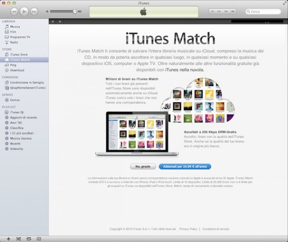 iPhoneItalia prova iTunes Match!