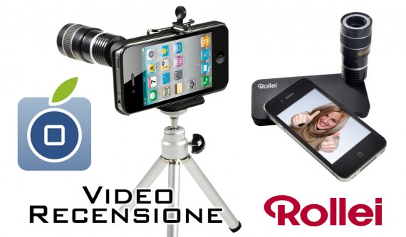 Teleobiettivo 8x Rollei per iPhone – La video recensione di iPhoneitalia