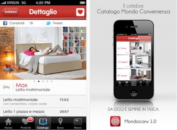 MondoConv, l’app ufficiale di Mondo Convenienza approda su App Store
