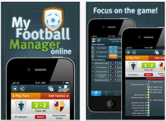 My Football Manager Online, sfida i tuoi avversari in delle partite di calcio a turni