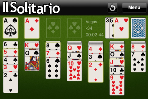 The Klondike Solitaire, uno dei giochi di carte più amati è disponibile anche su iPhone