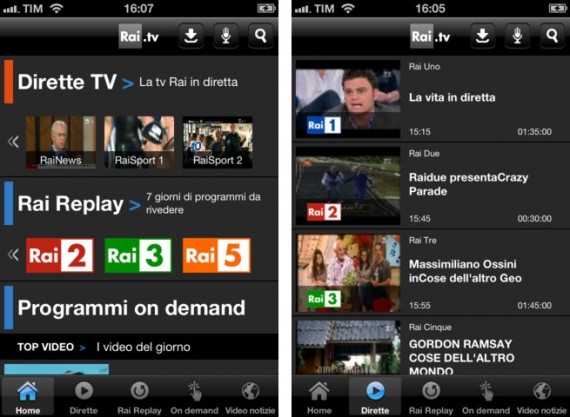 Rai.Tv è ora disponibile anche per iPhone