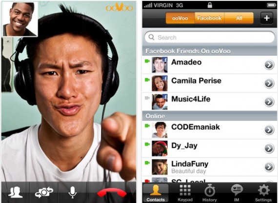 ooVoo Video Chat si aggiorna: arriva la videochat multipla e su Facebook!