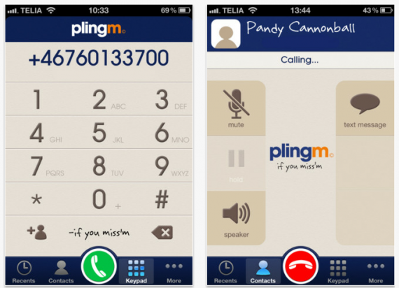 Plingm, una nuova app per le chiamate VoIP gratuite con i propri contatti ed amici