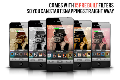 Polaroid Digital Camera App, trasformate le vostre immagini in fotografie scattate con una Polaroid