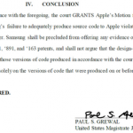 Stati Uniti: Samsung fortemente penalizzata dal giudice per non aver presentato il codice sorgente richiesto