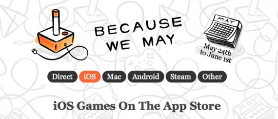 Because We May: l’iniziativa indie che sconta una valanga di giochi
