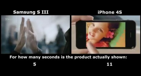 iPhone 4S e Samsung Galaxy S III: a confronto i due spot