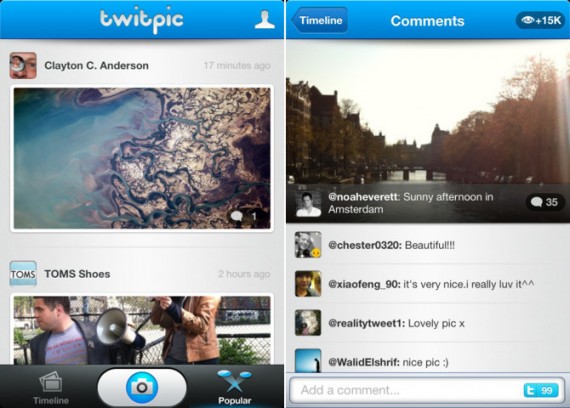 Twitpic: l’applicazione ufficiale per la condivisione di foto e video arriva su iPhone