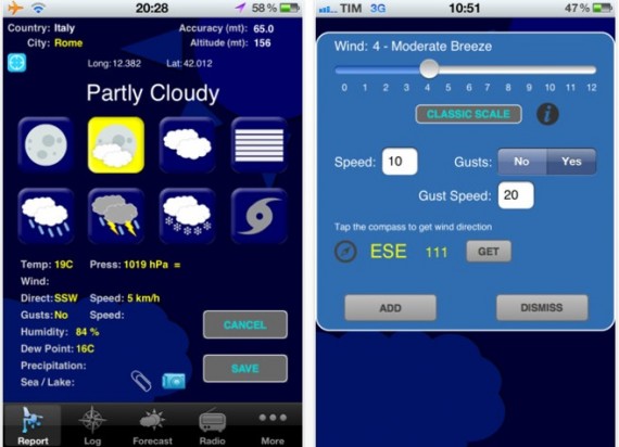 Weather Log: l’app di registrazione meteo arriva alla versione 2.0