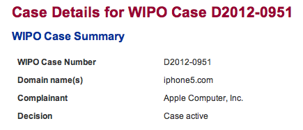 Apple è intenzionata a registrare il dominio iPhone5.com