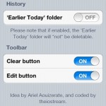 OneByOne Contacts e OneByOne Safari, due tweak per cancellare singolarmente i contatti e la cronologia di Safari tramite swipe – Cydia