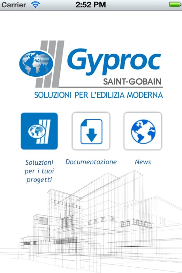 Gyproc, l’app per scegliere le soluzioni in cartongesso da iPhone