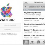Apple pubblica il programma del WWDC 2012 insieme all’app ufficiale per iOS