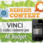 CONTEST: vinci 3 codici redeem per All Budget [VINCITORI]