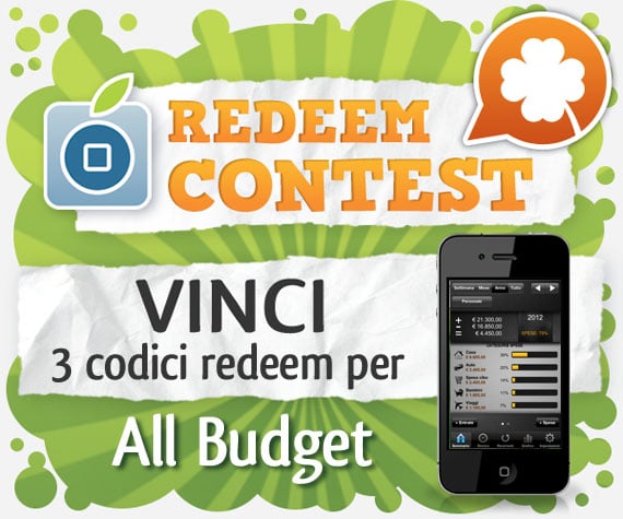 CONTEST: vinci 3 codici redeem per All Budget [VINCITORI]