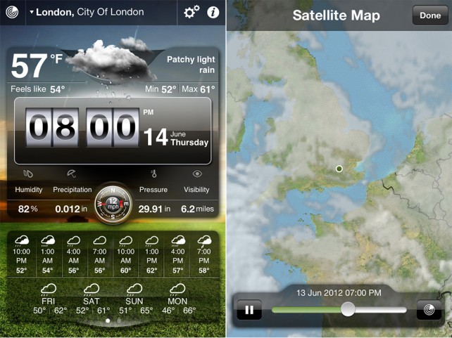 Apalon’s Weather Live: l’app per il meteo che include Radar, Mappe, Notifiche ed altro!