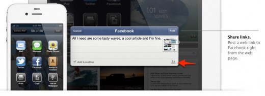 Con iOS 6, Apple ha definito in modo chiaro il ruolo di Facebook e quello di Twitter per le masse