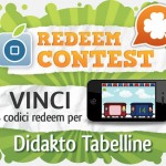 CONTEST: vinci 3 codici redeem per Didakto Tabelline [VINCITORI]